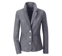 Sheego Jackenblazer mit Schulterpolstern 44 marine