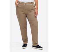 Sheego Jeans mit Stretch-Anteil 40 camel