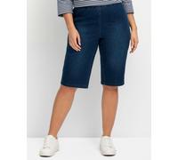 Sheego Jeansbermudas im Doppelpack 48 blue denim + dark blue denim