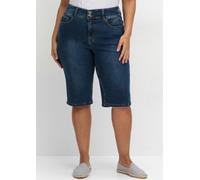 Sheego Jeansbermudas im Curvy-Schnitt MANUELA 44 dark blue denim