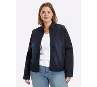Sheego Jeansjacke in Blousonform 44 dark blue