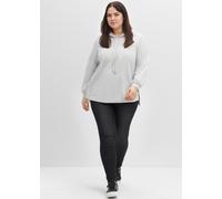 Sheego Jeggings mit breitem Gummibund 50 black denim