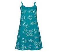 sheego Jerseykleid mit Alloverdruck - türkis - 42