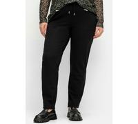 Schlupfhose SHEEGO "Große Größen" Gr. 40, Normalgrößen, schwarz Damen Hosen (41832552-40) schwarz