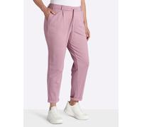 Sheego Jogg Pants in Interlock-Qualität 22 mauve