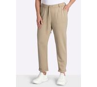 Sheego Jogg Pants in Interlock-Qualität 42 beige