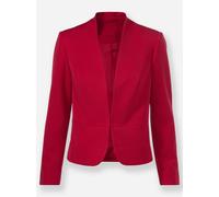 Sheego Kurzblazer mit abgerundetem Saum 42 rot