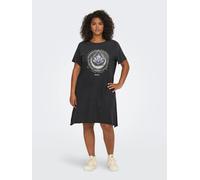 Sheego L black print:lotus