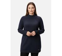 Sheego Longpullover mit abgerundetem Saum 46 marine
