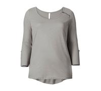 sheego Longshirt - grau - 40/42