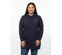 Sheego Longsweatshirt mit Kapuze 46 marine