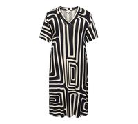 Sheego M black aop:oatmeal graphic