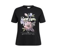 Sheego M black print:botanical