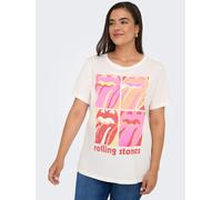 Sheego M cloud dancer print:rolling stones squared