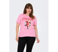 Sheego M sachet pink print:santaand deer