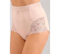 Miederhose WÄSCHEPUR, Damen, Gr. 52, 2 Stk., schwarz (schwarz, puder), 86% Polyamid, 14% Elasthan, Unterhosen (35381227-52) schwarz, puder