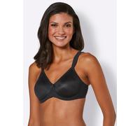 Sheego Minimizer-BH mit Bügel und glatten Cups 80F schwarz