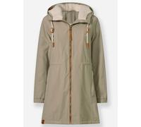 Sheego Parka mit Tunnelzug auf Höhe der Taille 22 schlamm