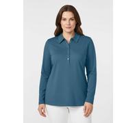 Sheego Poloshirt aus Baumwoll-Qualität 44 topas