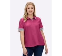 Sheego Poloshirt in Pikee-Qualität 36 fuchsia