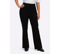 Sheego Schlupfhose in Bootcut-Form 58 schwarz