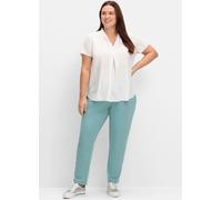 Sheego Schlupfhose in Stretch-Qualität 22 jade
