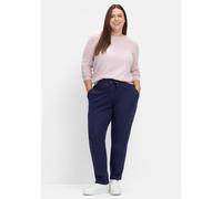 Sheego Schlupfhose in Stretch-Qualität 22 nachtblau