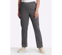 Sheego Schlupfhose mit Dehnbund 22 anthrazit