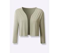 Sheego Shirtjacke in Viskose-Qualität 40 pistazie
