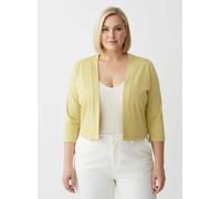 Sheego Shirtjacke in Viskose-Qualität 44 zitrone
