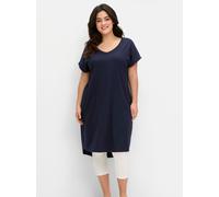 Sheego Shirtkleid in Oversizeform 56/58 marine