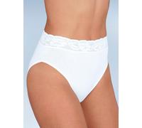 Sheego Slip mit breitem, elastischem Bund 38 weiß