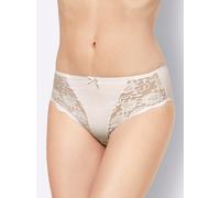 Slip SASSA, Damen, Gr. 38, 2 Stk., beige (weiß, puder), 85% Polyamid, 15% Elasthan, Unterhosen Slip (30703263-38) weiß, puder