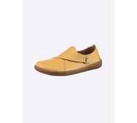 Sheego Slipper mit Wechselfußbett 39 ocker