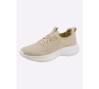 Sheego Sneaker aus Textilstrick 41 creme