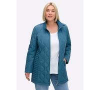 Steppjacke SHEEGO, Damen, Gr. 42, blau (topas), 100% Polyester, Wattierung:100% Polyester, unifarben, Jacken Steppjacke (54470706-42) topas