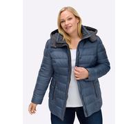 Sheego Steppjacke mit abnehmbarer Kapuze 26 jeansblau