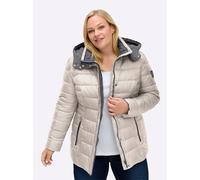 Sheego Steppjacke mit abnehmbarer Kapuze 26 naturstein