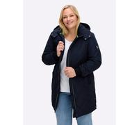 Sheego Steppjacke mit abnehmbarer Kapuze 44 tiefblau