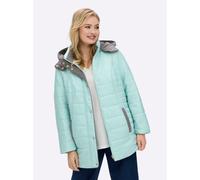 Sheego Steppjacke mit abnehmbarer Kapuze 54 kalkmint