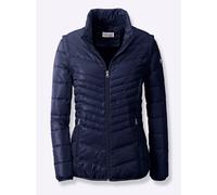 Sheego Steppjacke mit abzippbaren Ärmeln 46 marine