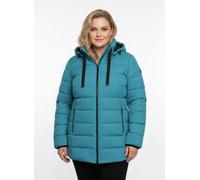 Steppjacke CASUAL LOOKS, Damen, Gr. 48, bunt (aquapetrol), 100% Polyester, unifarben, Jacken Steppjacke (75063009-48) aquapetrol