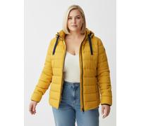 Steppjacke CASUAL LOOKS, Damen, Gr. 50, gelb (ocker), 100% Polyester, unifarben, Jacken Steppjacke (50014421-50) ocker