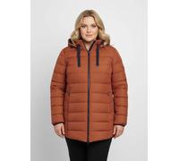 Steppjacke CASUAL LOOKS, Damen, Gr. 50, rot (rostrot), 100% Polyester, unifarben, Jacken Steppjacke (51093834-50) rostrot