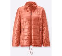 Sheego Steppjacke mit Tunnelzug am Saum 42 papaya