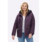 Sheego Steppjacke mit Wattierung, wärmend 56 aubergine