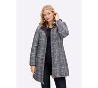 Sheego Steppmantel mit Wende-Funktion 36 schwarz