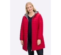 Sheego Steppmantel mit Wende-Funktion 38 rot