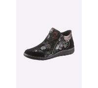 Sheego Stiefelette 39 schwarz-geblümt