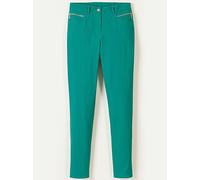 Sheego Stretch-Hose mit Zier-Taschen vorne 22 smaragdgrün